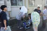 事前訓練の様子