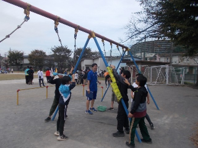 ブランコは乗りたくなってしまうからね