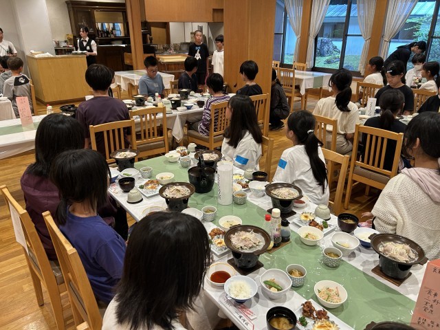 夕食です