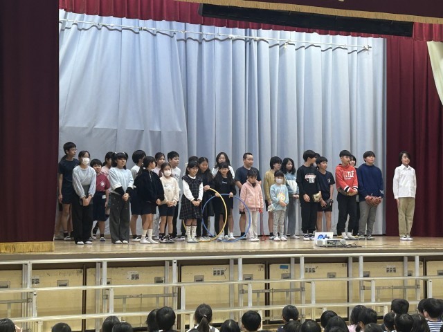 披露してくれた子供達