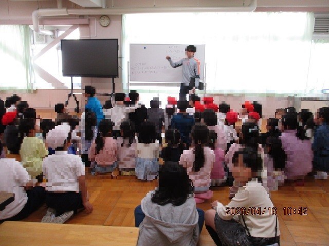 サポウォークラリーの様子①