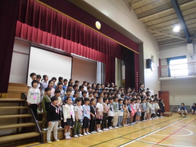 1年生を迎える会