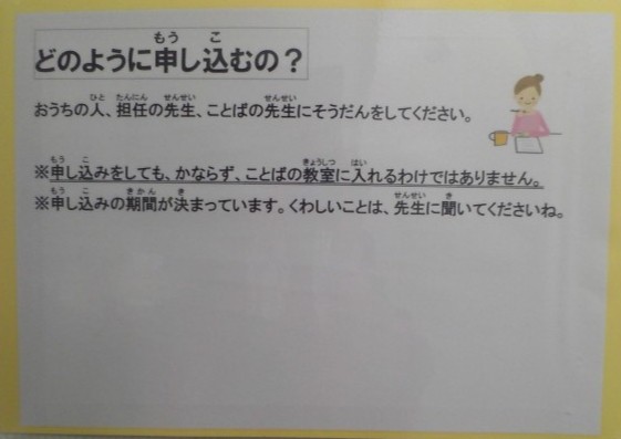 どのように申し込むの？