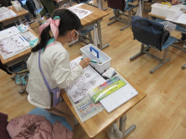 1年生図工