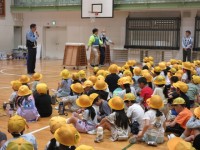 警察の方の話