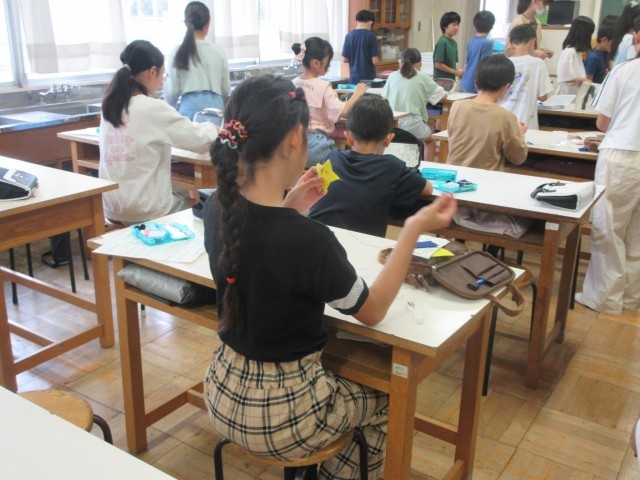 ５年生家庭科