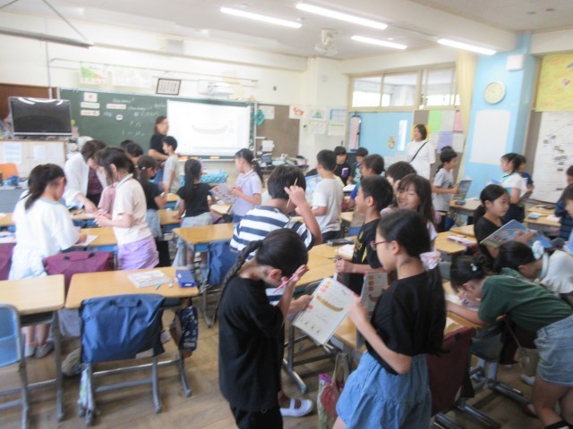 3年生外国語活動