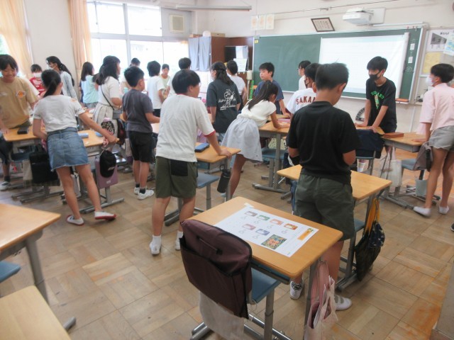 ６年生席替え