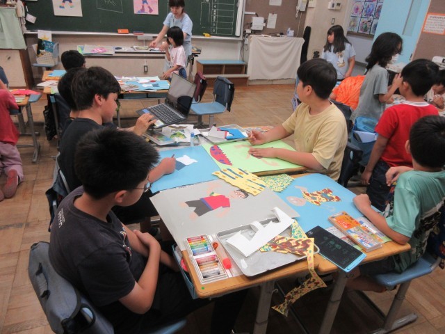 すぎな学級図工