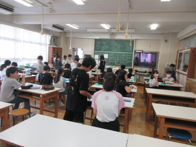 ５年生家庭科