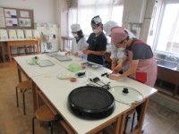 すぎな学級調理実習