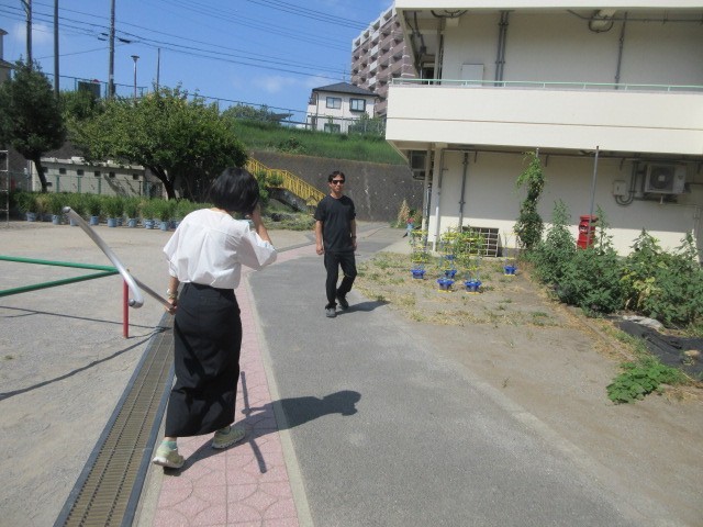 不審者役教員の登場