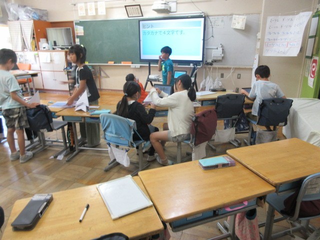 ３年生学級活動