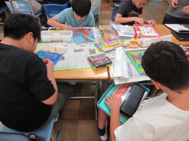 すぎな学級図工