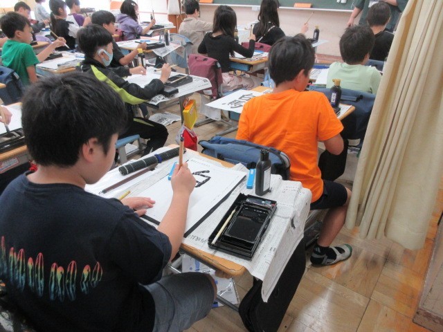 ４年生書写