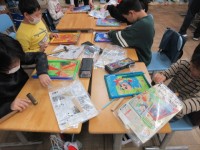 すぎな学級図工