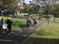 オリエンテーリング出発