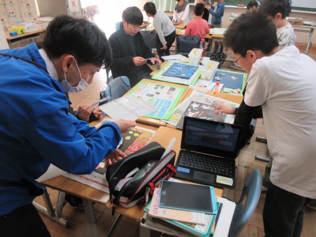 すぎな学級図工