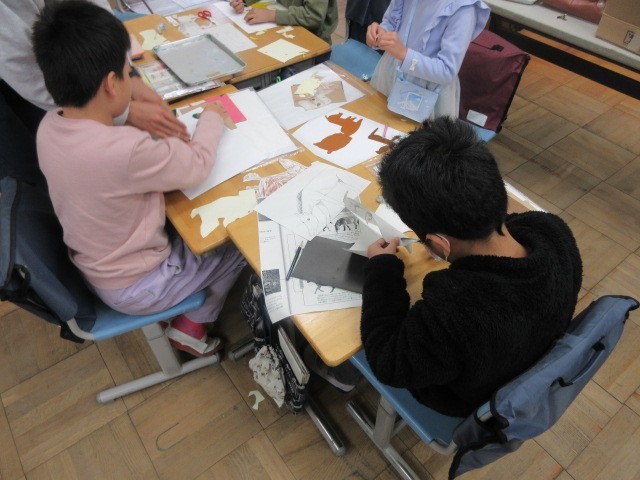 すぎな学級図工