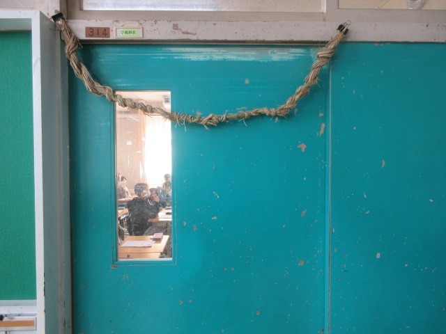 手作りのしめ縄