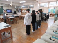 6年生朝の挨拶