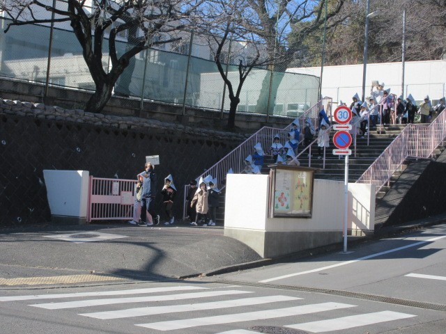 第二次避難場所へ