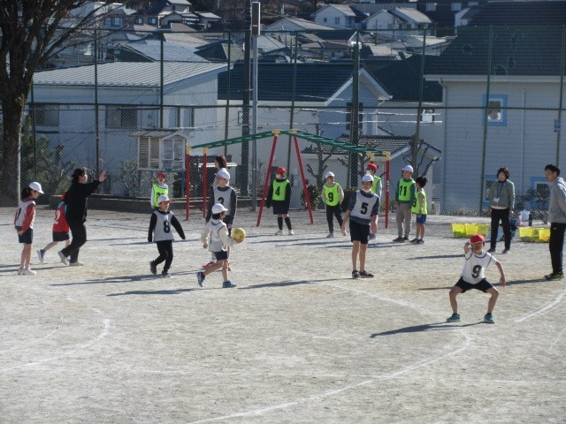 すぎな学級体育