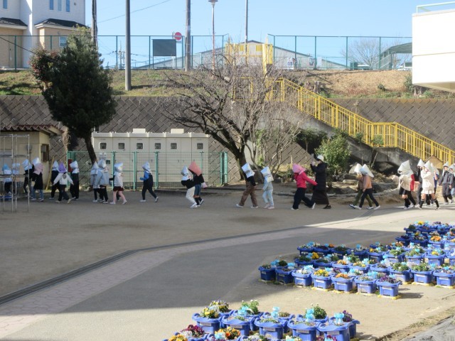 火元から遠い場所を通っています。