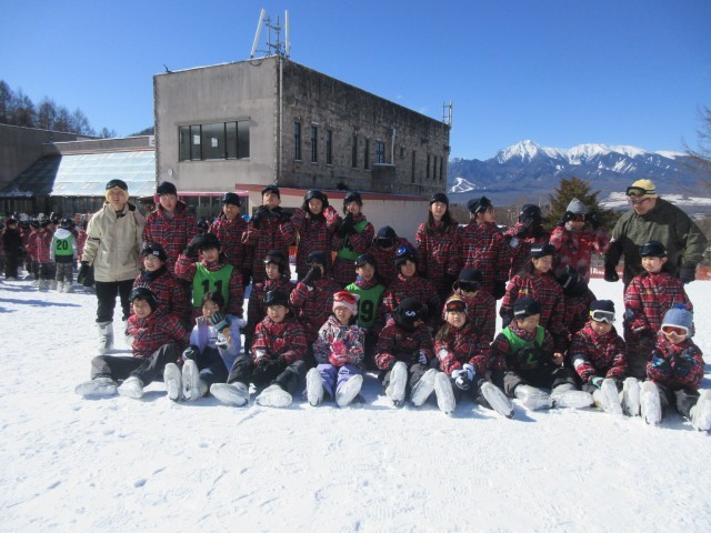 クラスごとの集合写真