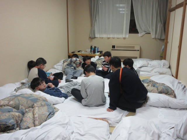 就寝前のひと時