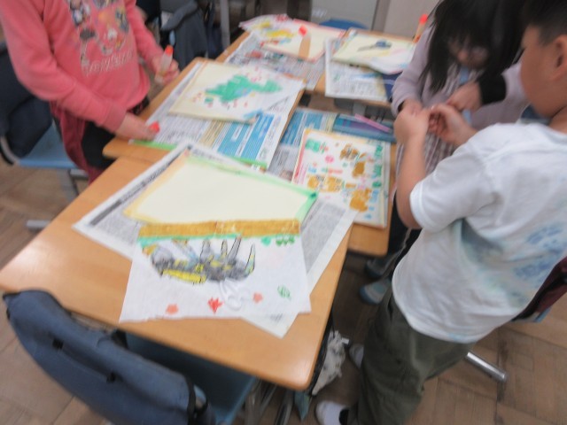 すぎな学級図工