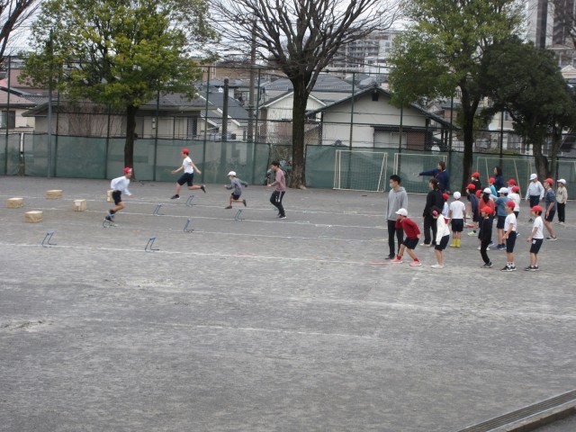 すぎな学級体育