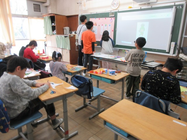 すぎな学級お別れ委の準備