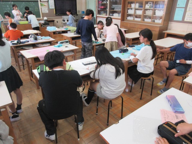６年生家庭科