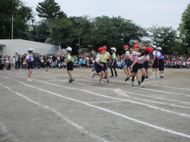 ３・4年リレー