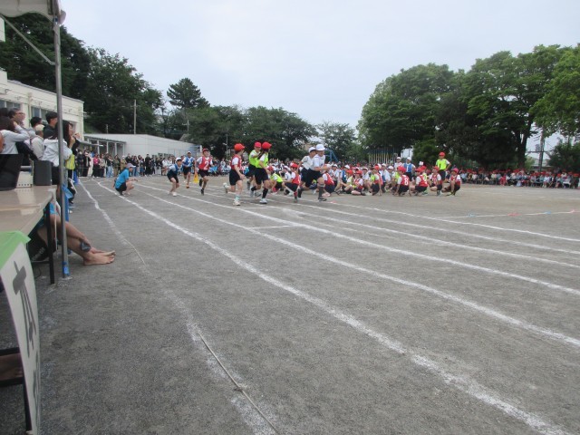 ５・６年リレー