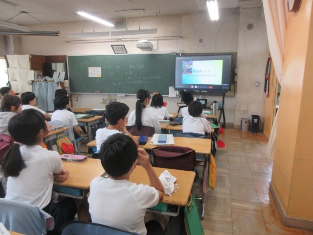 教室の様子