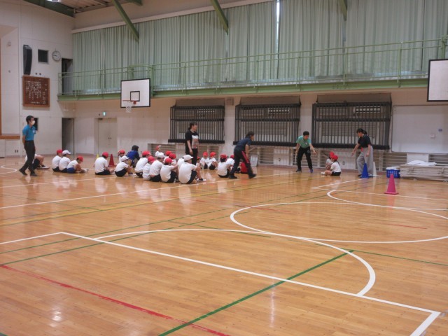 すぎな学級体育