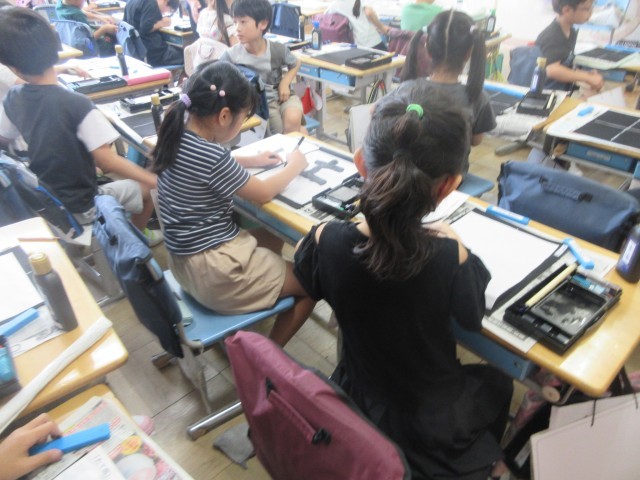 3年生書写