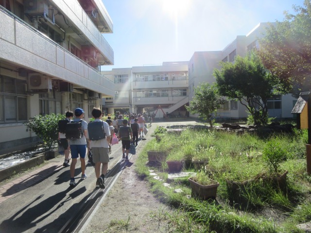 登校の様子