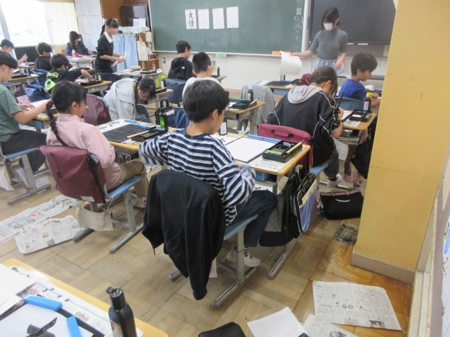 6年生書写
