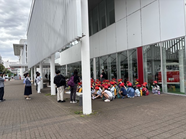 これから市役所見学です！