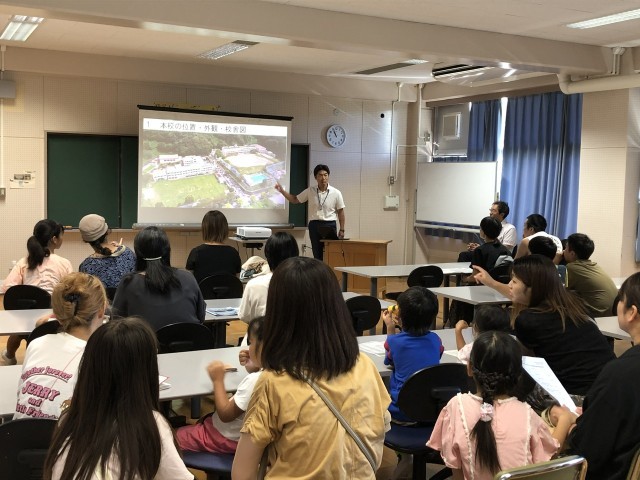 学区域緩和保護者説明会を開催しました。多くの皆様にご参加いただきありがとうございました。