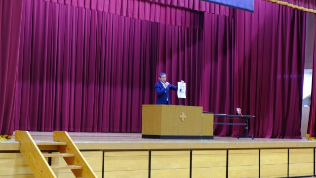 校長よりデフリンピックの紹介