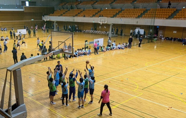 バスケットボールの様子１