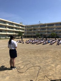 整列　速やかにできました