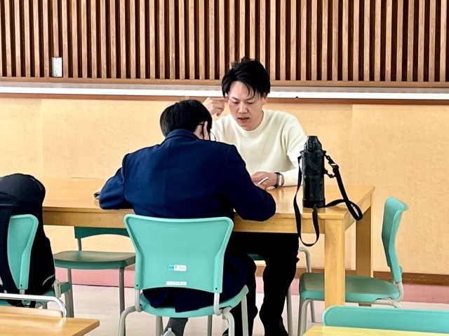 個別指導の様子