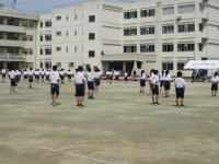 体育祭に向けてのダンス練習
