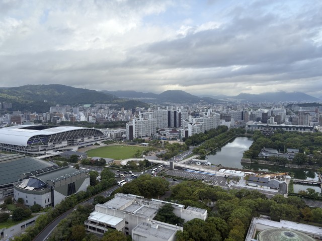 部屋からの景色（朝）