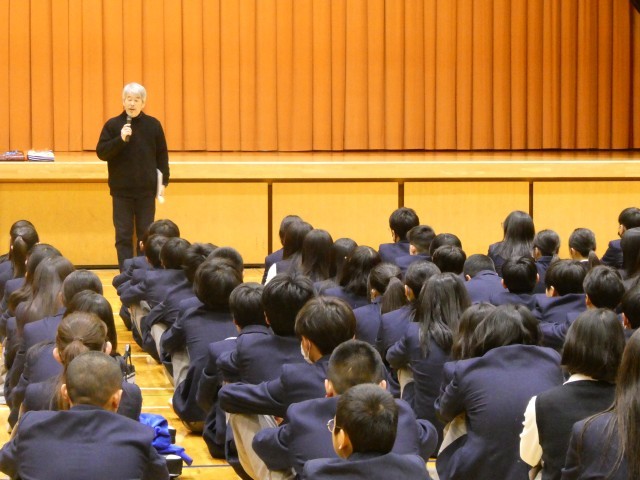 書道家の二階堂先生